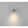 Access Lighting Lincoln, 1 Light Adjustable LED Flush Mount, Brushed Steel Finish 63071LEDDLP-BS